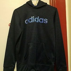 Navy blue Adidas hoodie